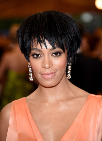 Solange Knowles Attack Jay z Hair stil in place