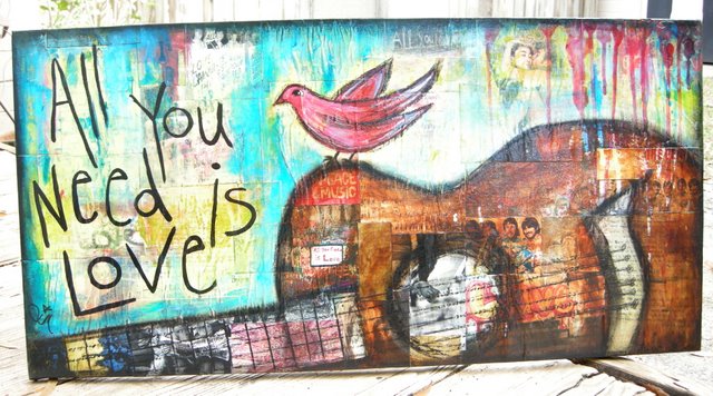 Loved this mural. Had to add to my list of love artwork