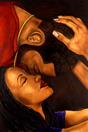 Love is all around you. it comes in all shapes colors and sizes. This intimate image of black love is simply beautiful and powerful.