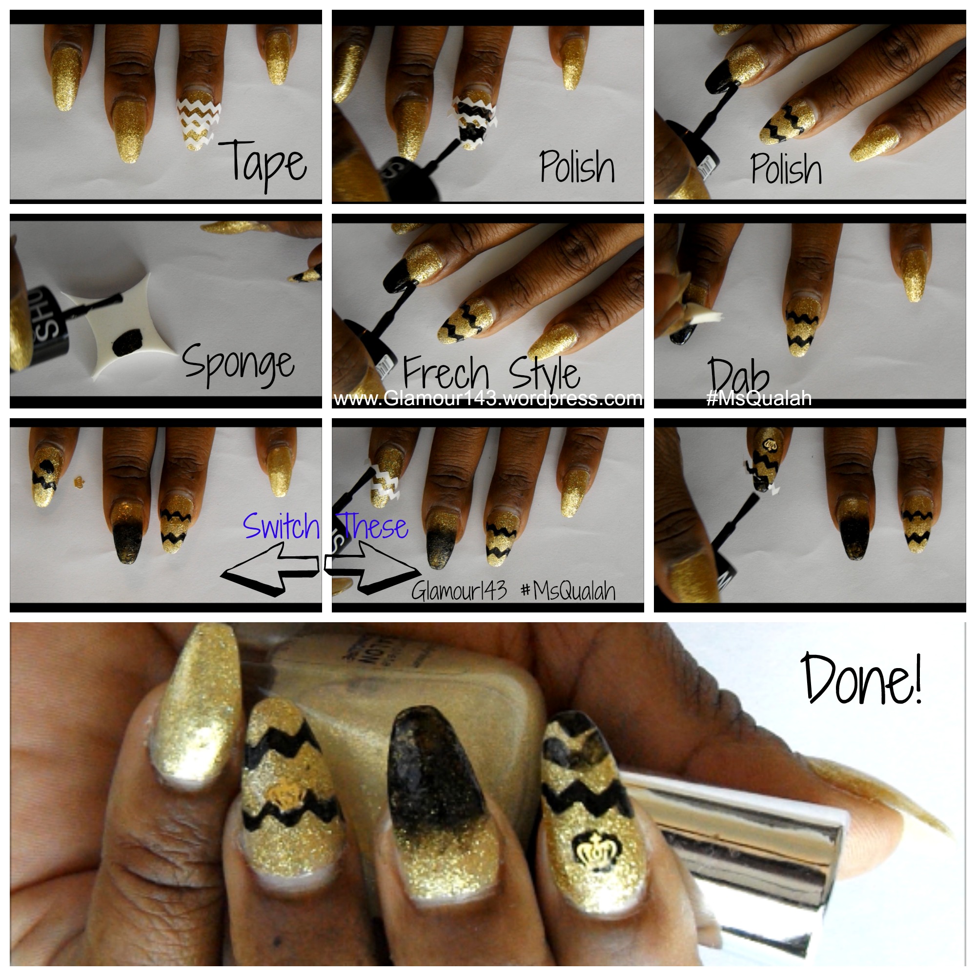StepByStep Nail Polish Revamp