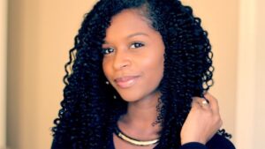Mohagany curls natural braidout