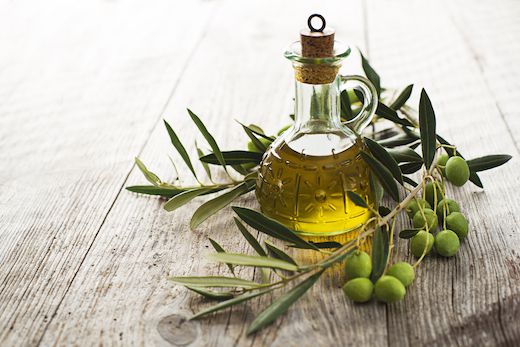 Olive oil for hair care