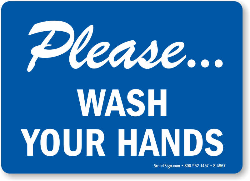 Wash your hands when you use the bathroom