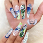 Coffin nail art IG nail artists