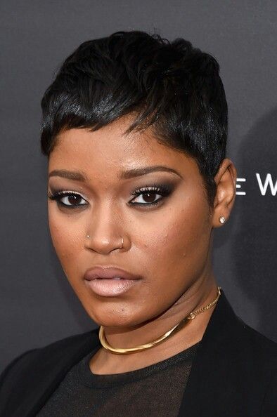 Cute short pixie Keke Palmer