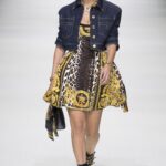 Bella Hadid Versace Spring 2018 Collection