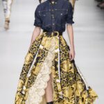 Cara Taylor Versace Tribute Collection Spring Ready To Wear