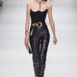 Camille Hurel Versace Ready to wear collection Runway Spring