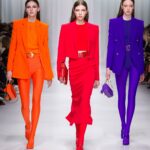 Justine Asset, Lea Julian, Soso Korell Versace Ready To Wear Collection