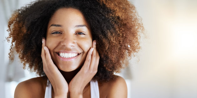 Healthy skin care routine