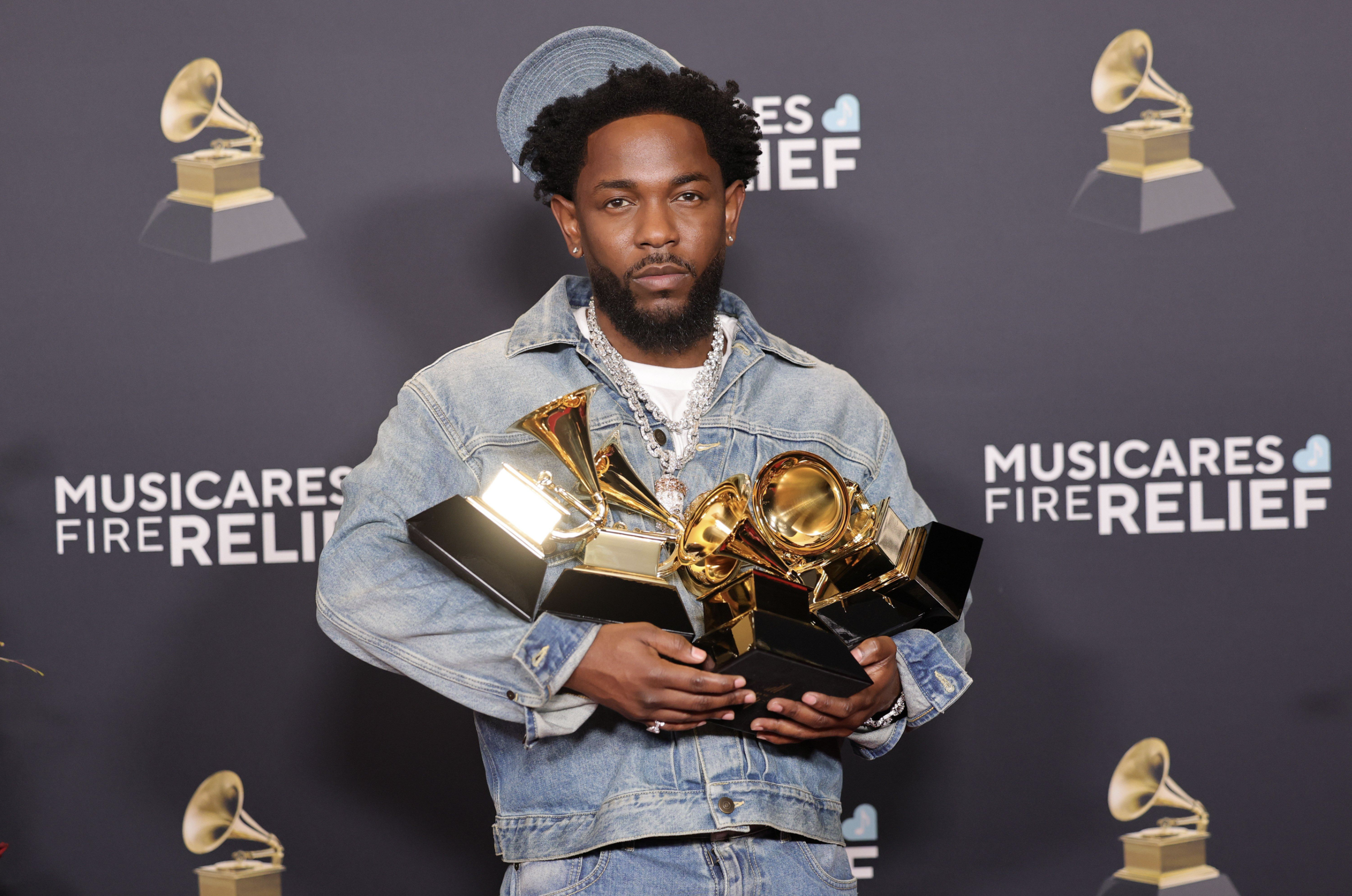 Kendrick Lamar Grammy Wins